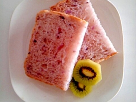 紫キャベツ食パン（ホームベーカリー使用）